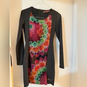 Beautiful gray Desigual dress